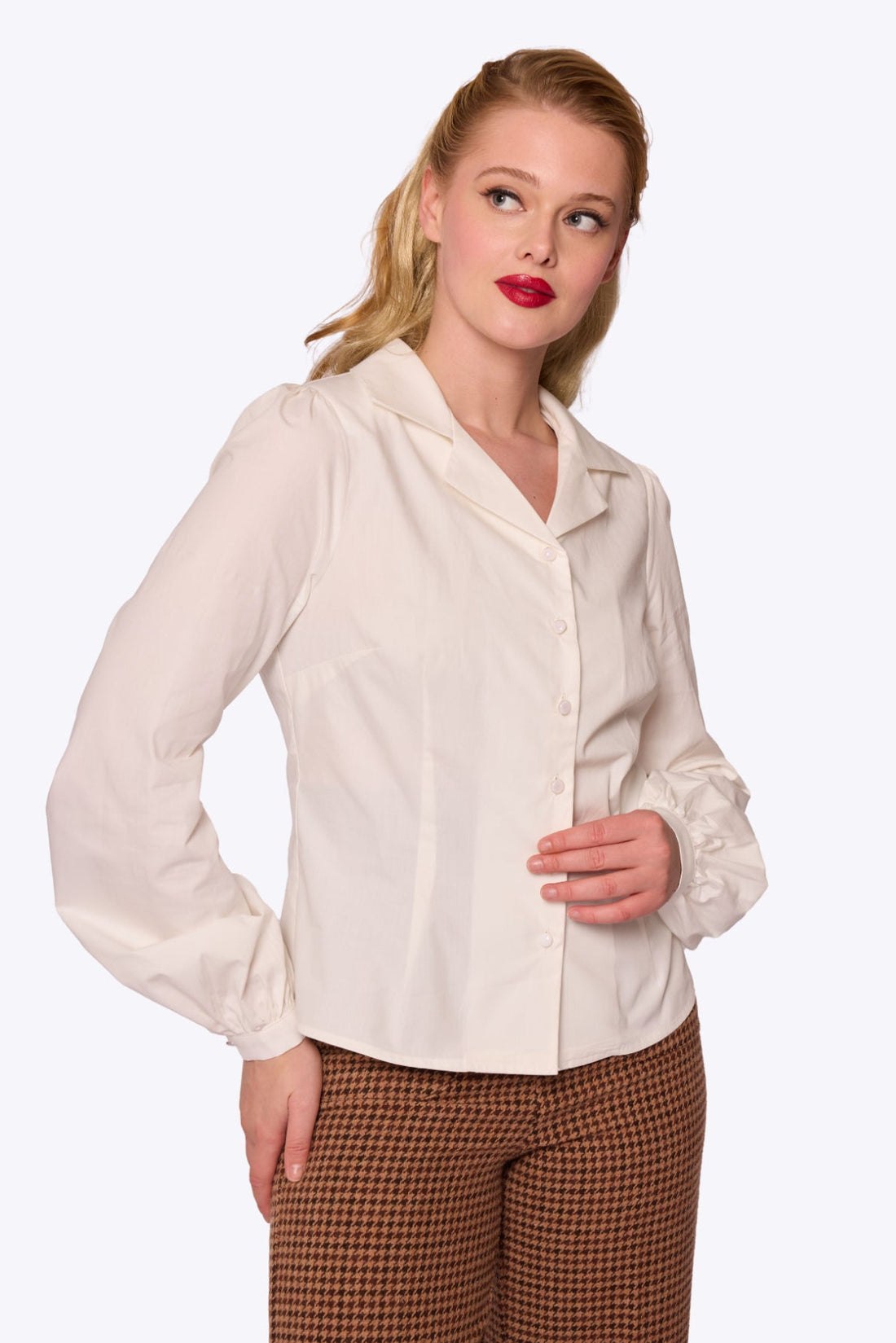 Jerry Clotted Cream Blouse