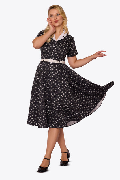 Caterina The Midnight Spectre Swing Dress