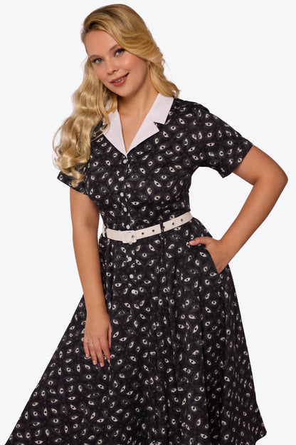 Caterina The Midnight Spectre Swing Dress