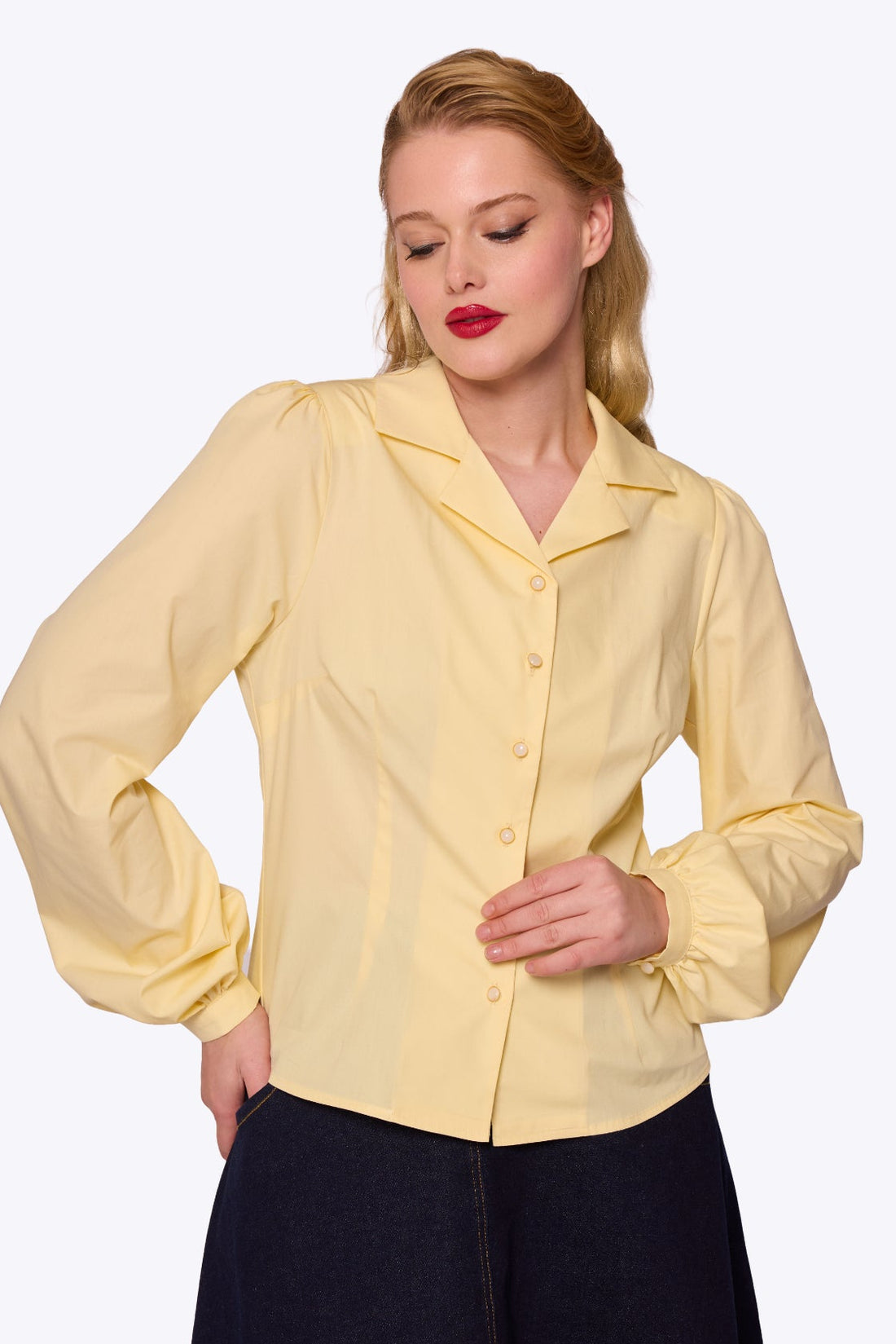 Jerry Buttercup Yellow Blouse