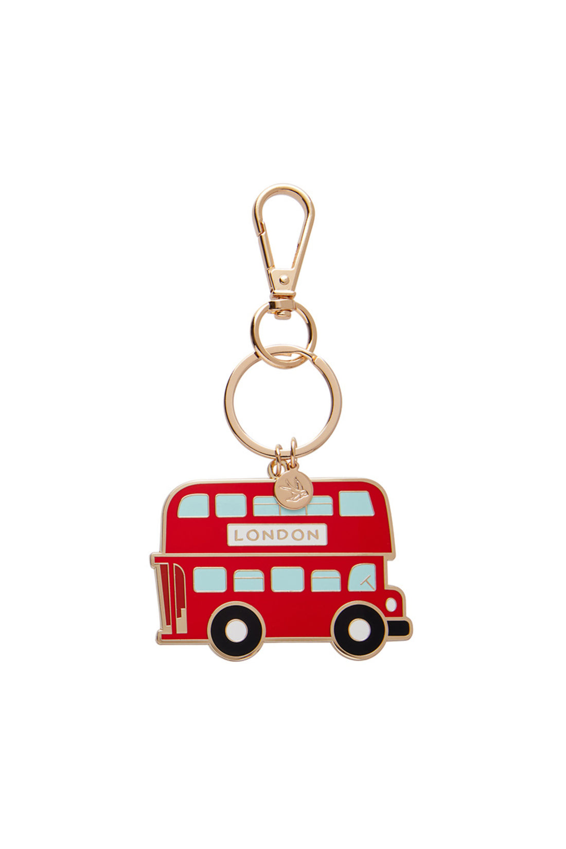 Erstwilder Double-Decker Enamel Key Ring