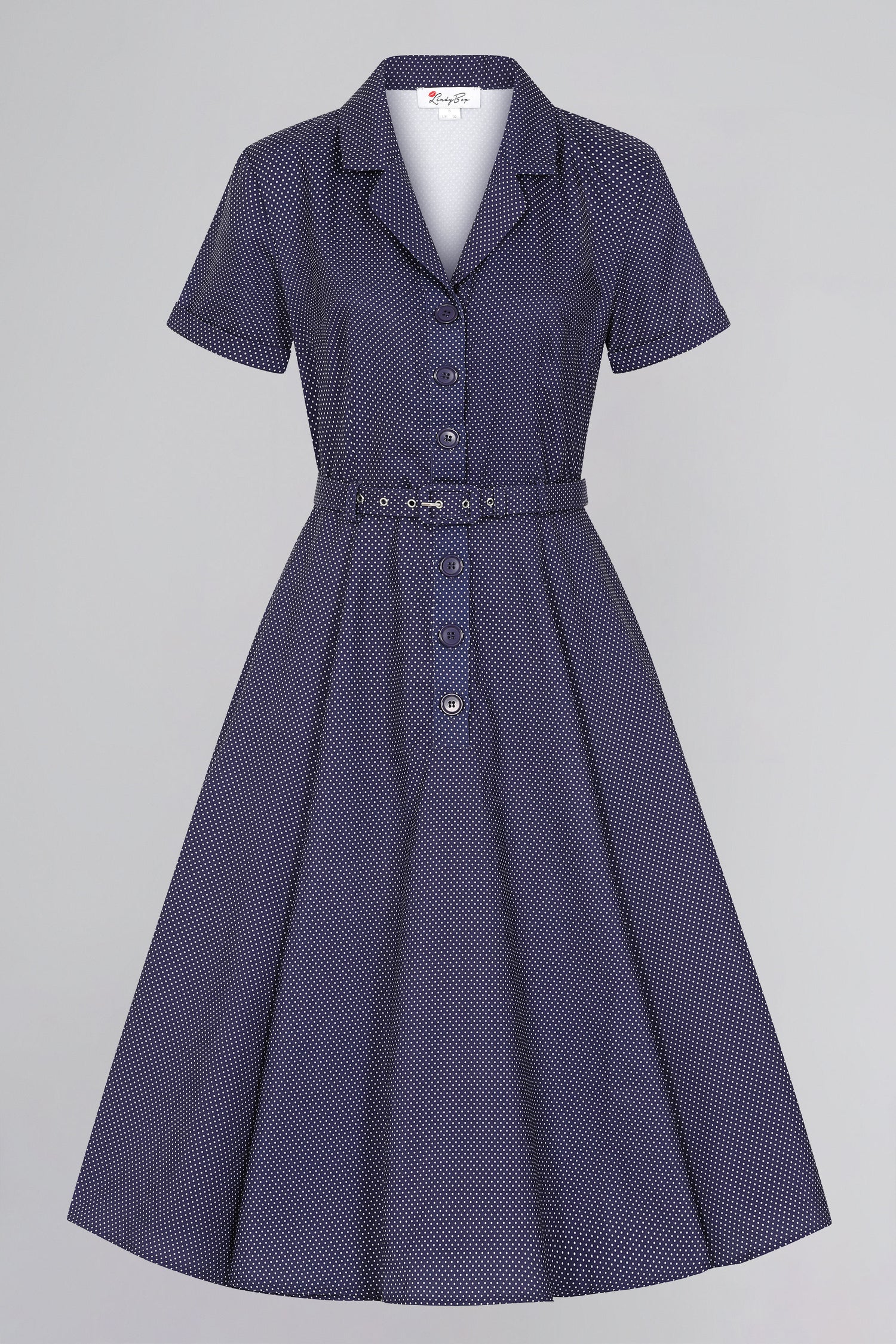 Christine Mini Polka Dress