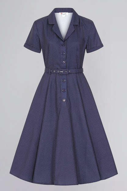 Christine Mini Polka Dress