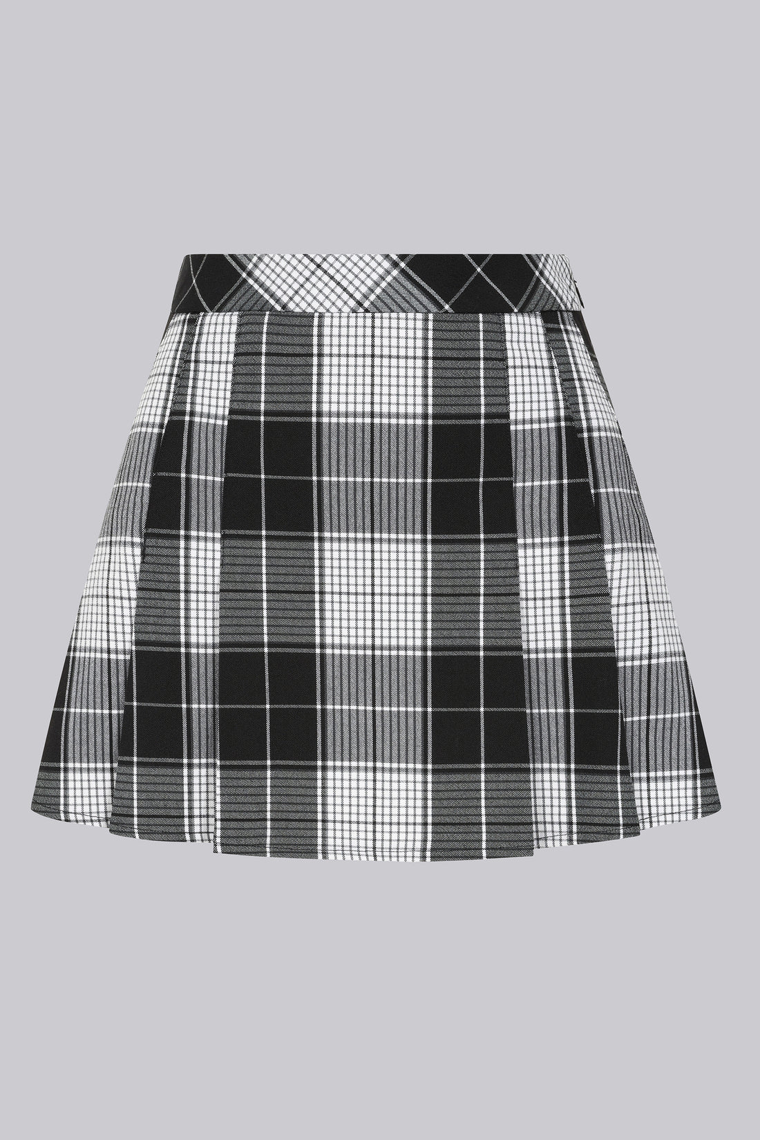 Lauren Box Pleated Mini Skirt