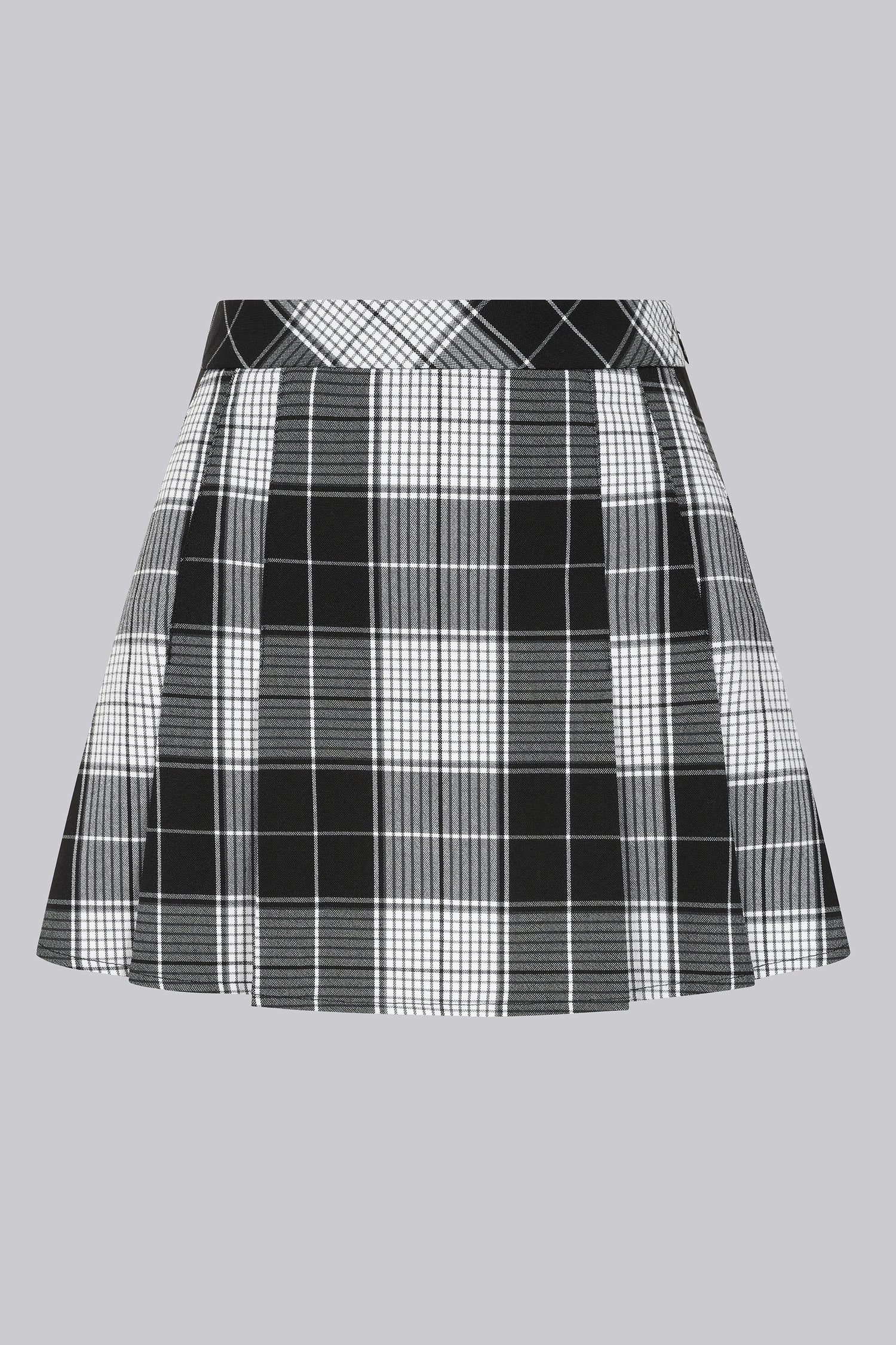Lauren Box Pleated Mini Skirt