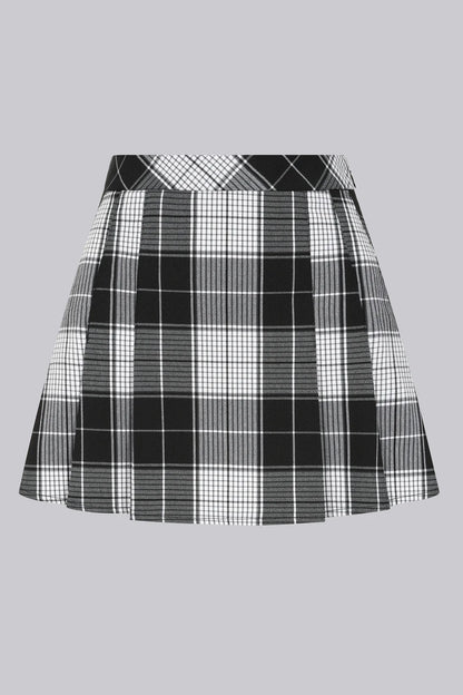 Cyd Wide Pleated Mini Skirt