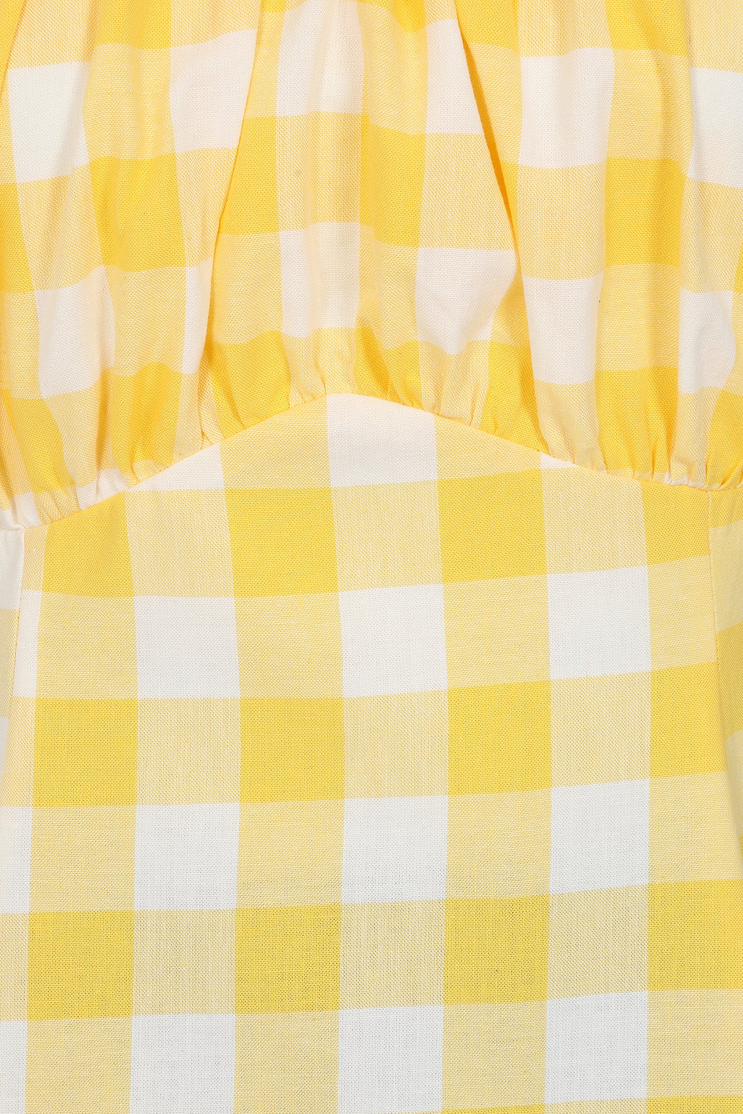 Milly Gingham Flared Mini Dress