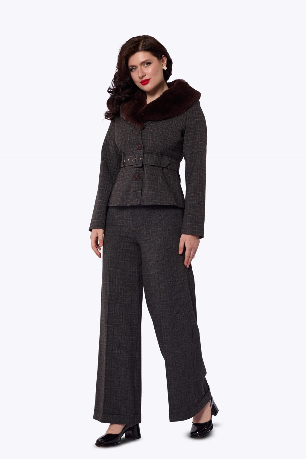 Molly Professor Heritage Check Jacket