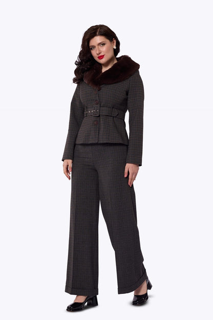 Molly Professor Heritage Check Jacket