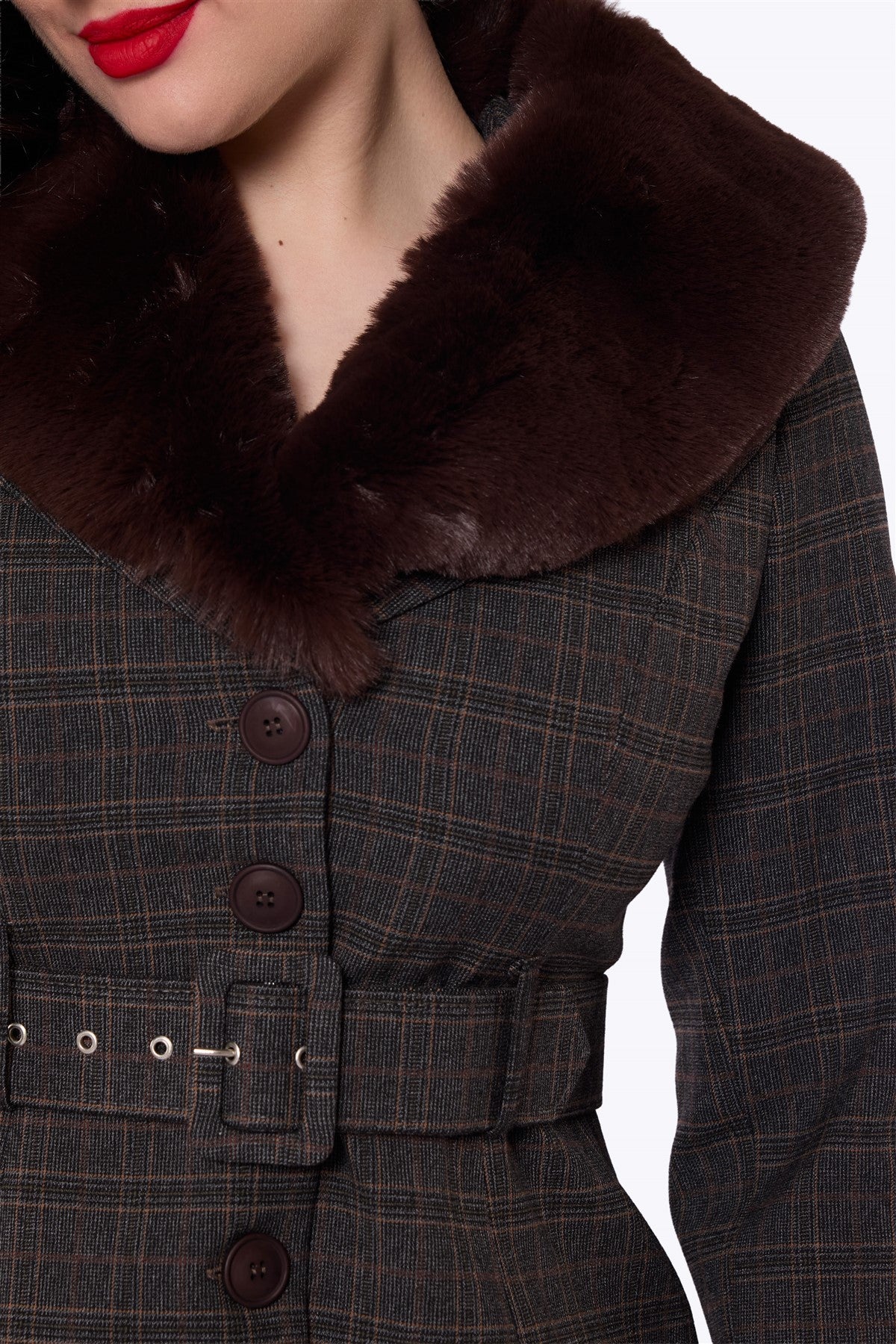 Molly Professor Heritage Check Jacket