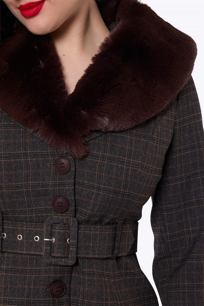 Molly Professor Heritage Check Jacket