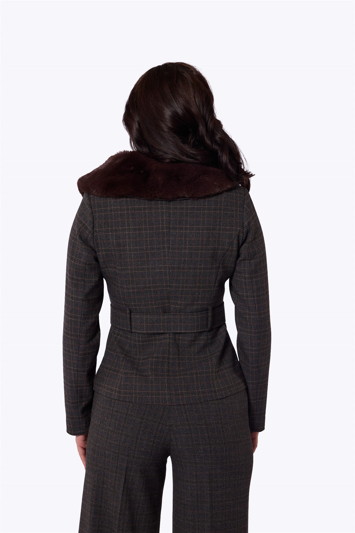Molly Professor Heritage Check Jacket