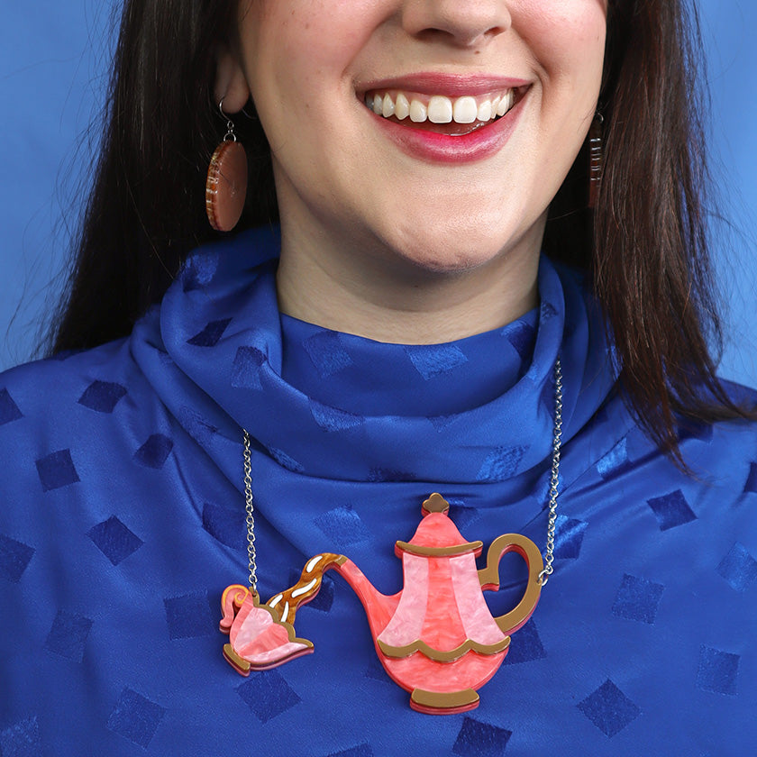 Erstwilder Spill The Tea Necklace