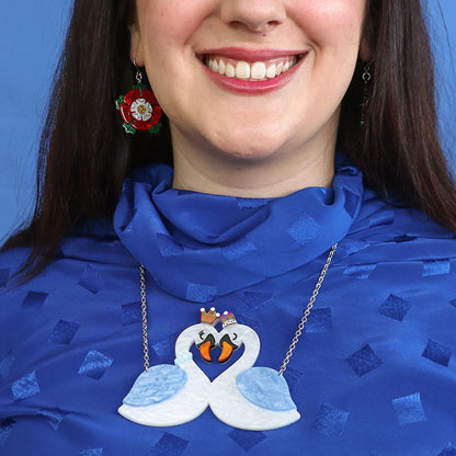 Erstwilder Swan Love Necklace