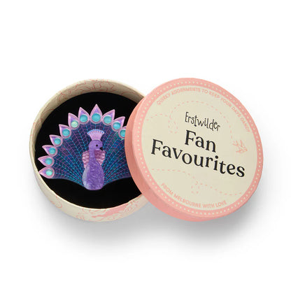Erstwilder Penelope Peacock Brooch