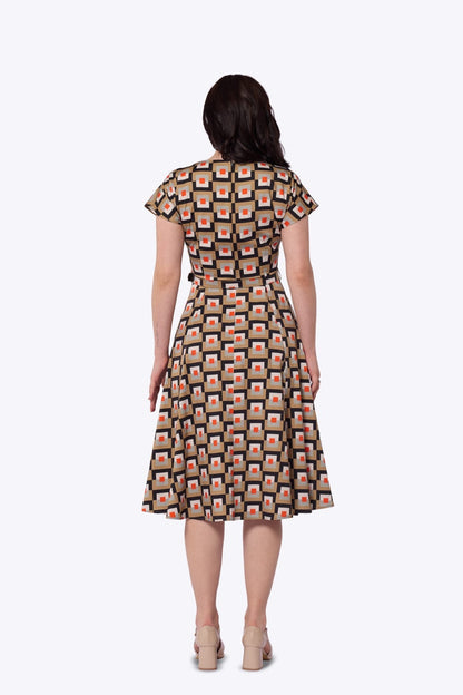 Regency Mosaic Swing Dress