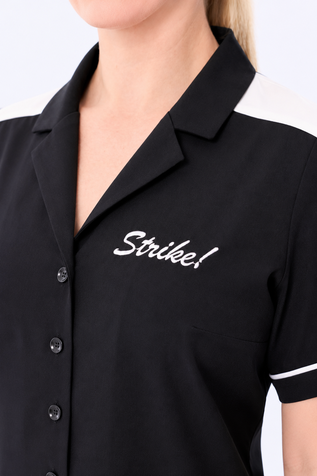 Rita Strike! Black Bowling Shirt