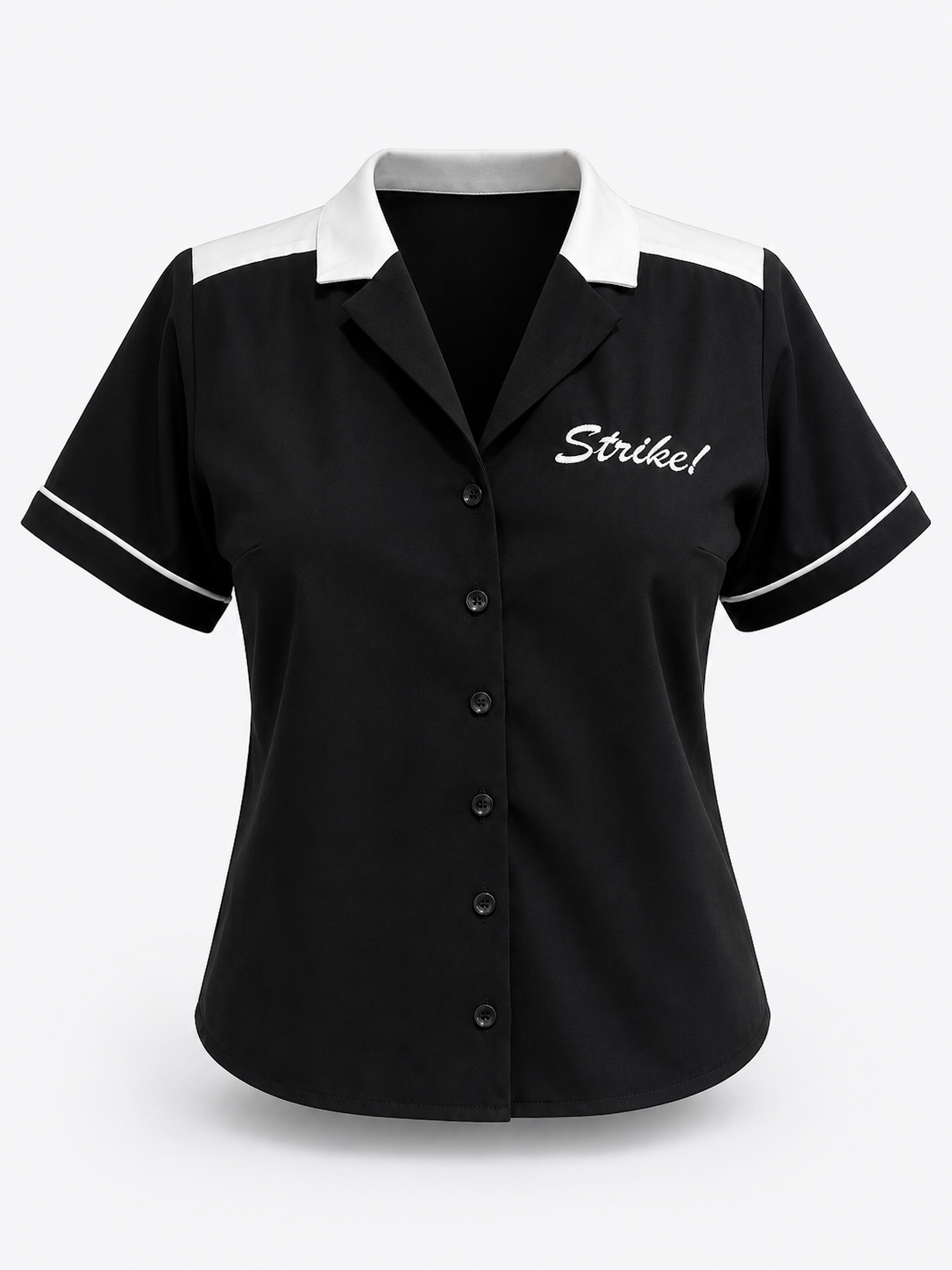 Rita Strike! Black Bowling Shirt