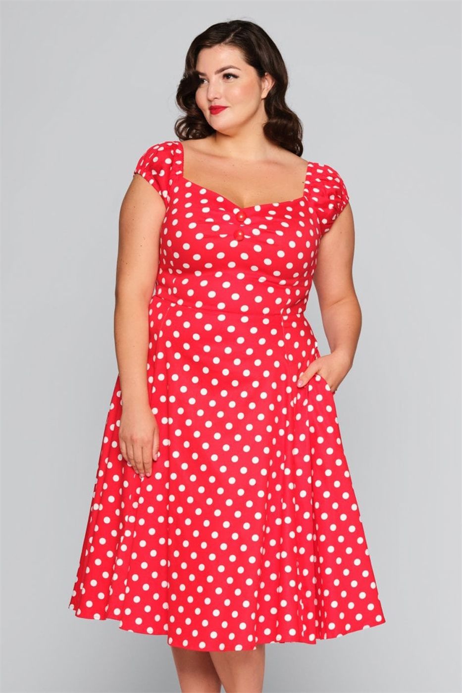 Dolores Polka Doll Dress