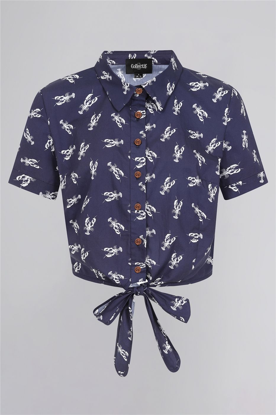 Sammy Lobster Tie Blouse