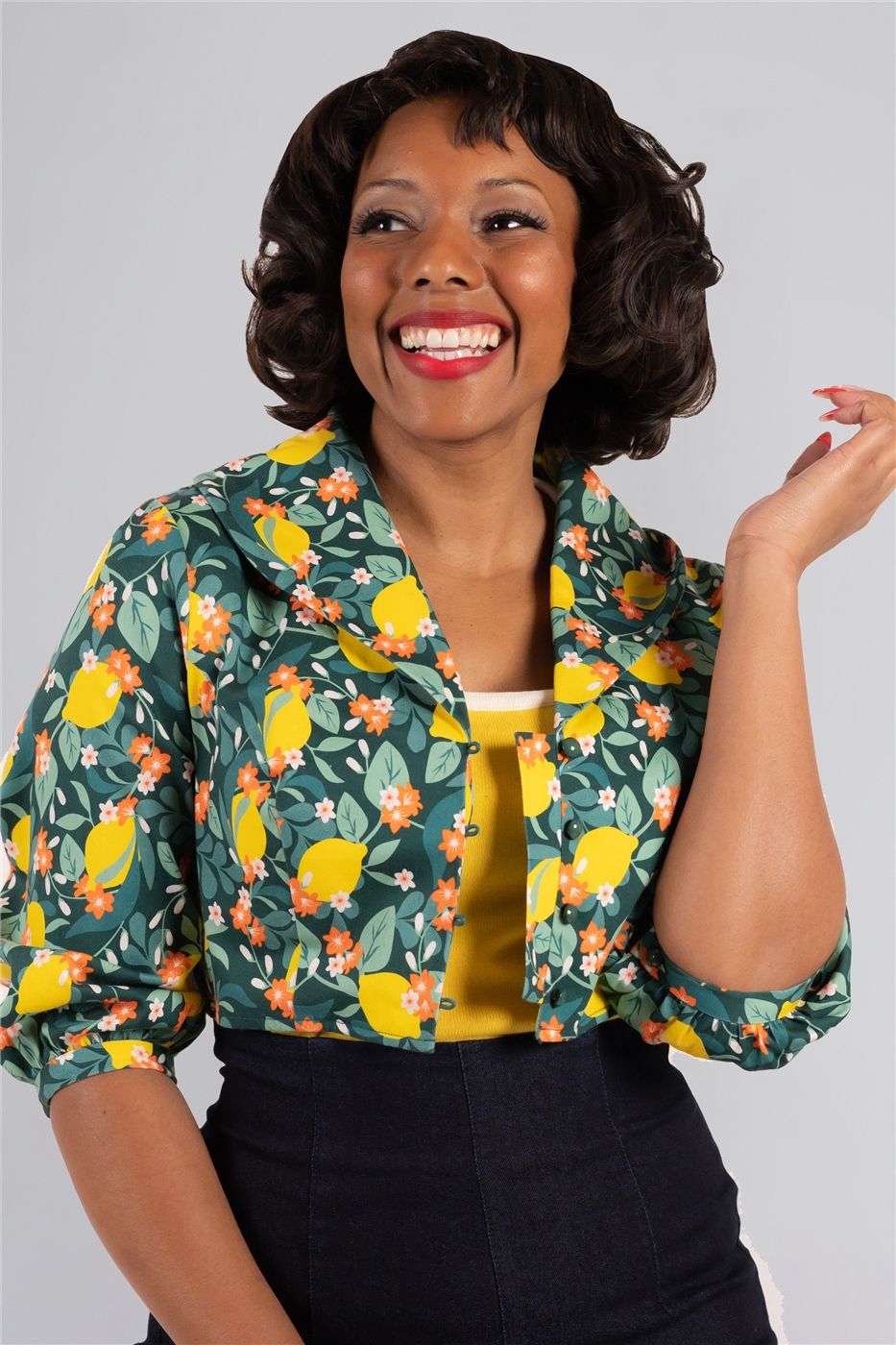 Nessy Lemon Bloom Bolero