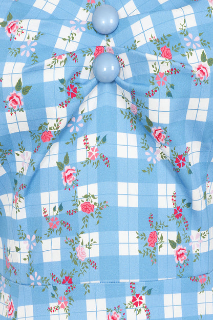 Dolores Gingham Garden Doll Dress