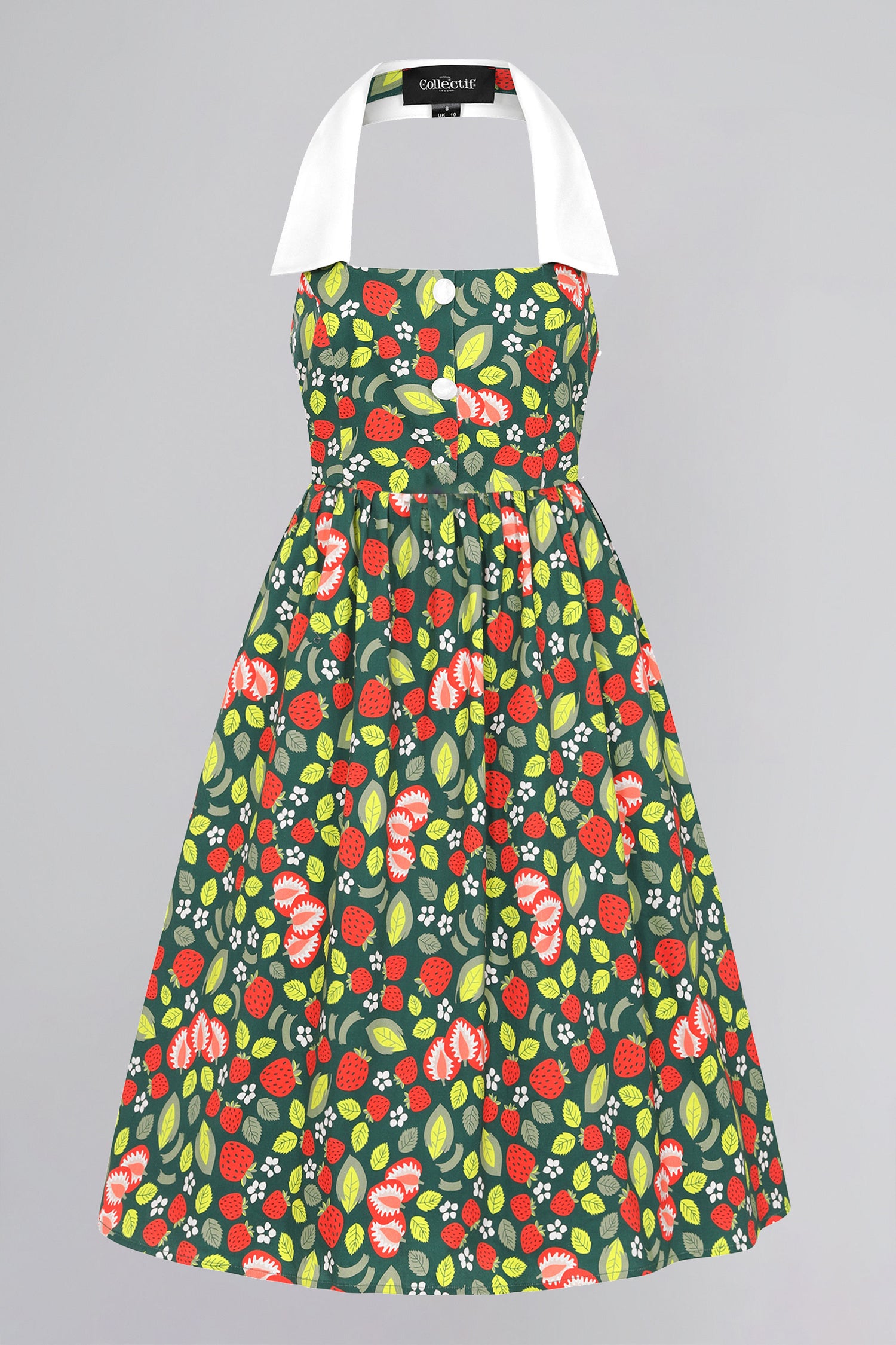 Waverly Strawberry Patch Swing Dress | Collectif Vintage Waverly Strawberry Patch Swing Dress | Collectif Vintage