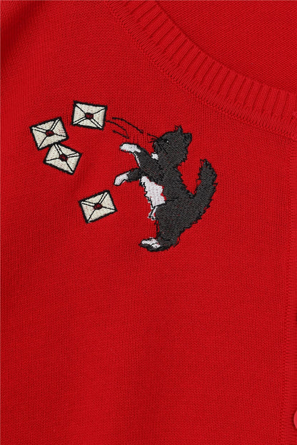 Lucy Postie The Cat Cardigan