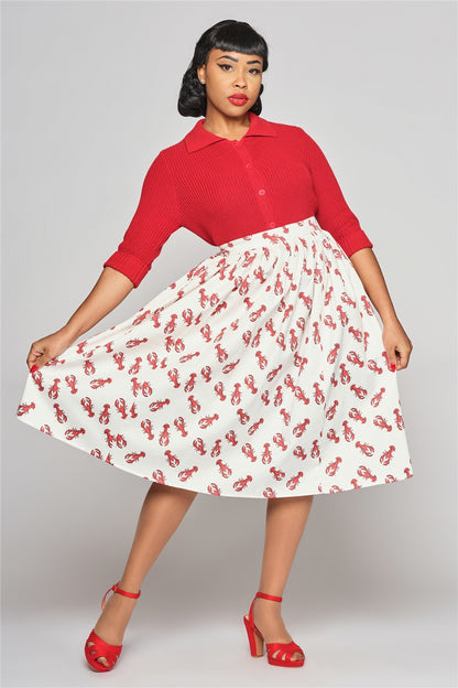 Orchid Red Cardigan