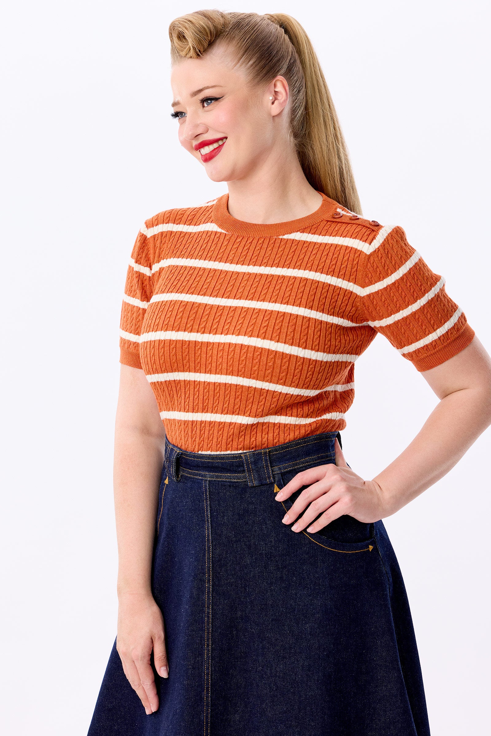 【2plan】25SS★ [LAN ARCHIVE] Lettering Stripe Knit 2PLAN
