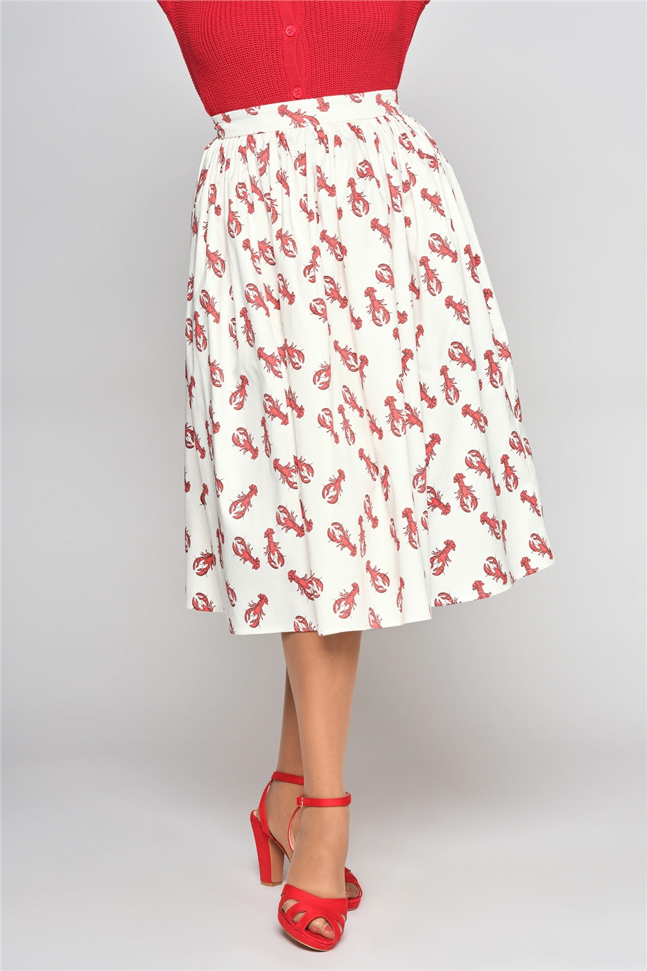 Jasmine Rock Lobster Swing Skirt