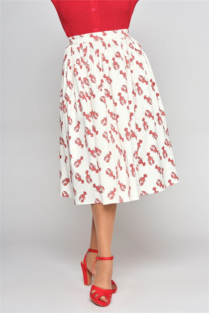 Jasmine Rock Lobster Swing Skirt