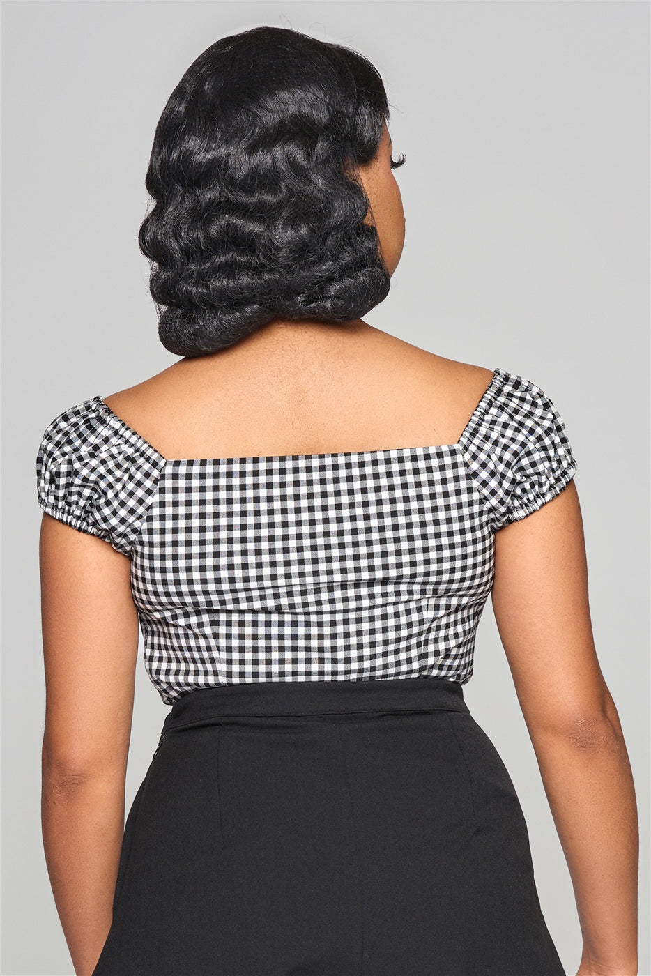 Dolores Gingham Top