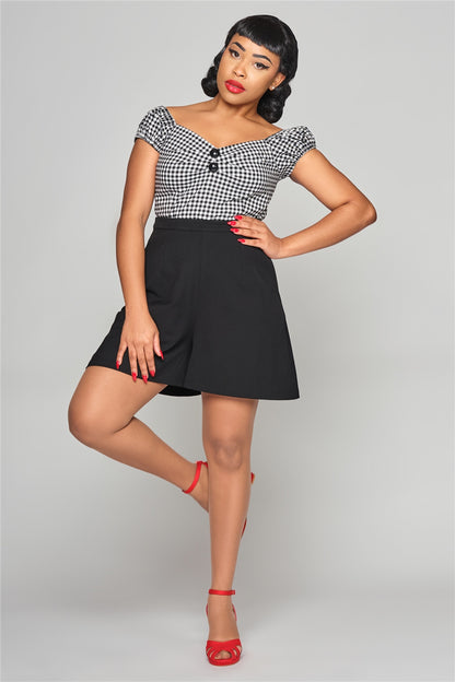 Dolores Gingham Top