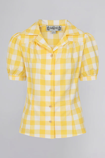 Luana Gingham Blouse