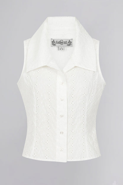 Hillary Broderie Anglaise Top