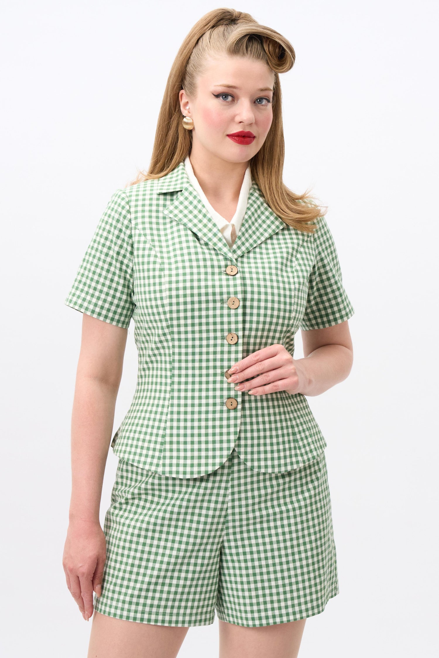 Cerci Gingham Jacket