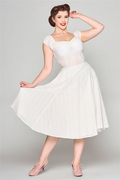 Dolores Broderie Anglaise Doll Dress