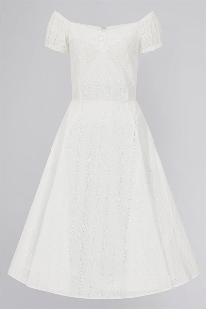 Dolores Broderie Anglaise Doll Dress