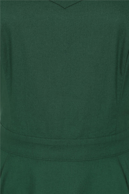 Jenny-Lu Plain Swing Dress