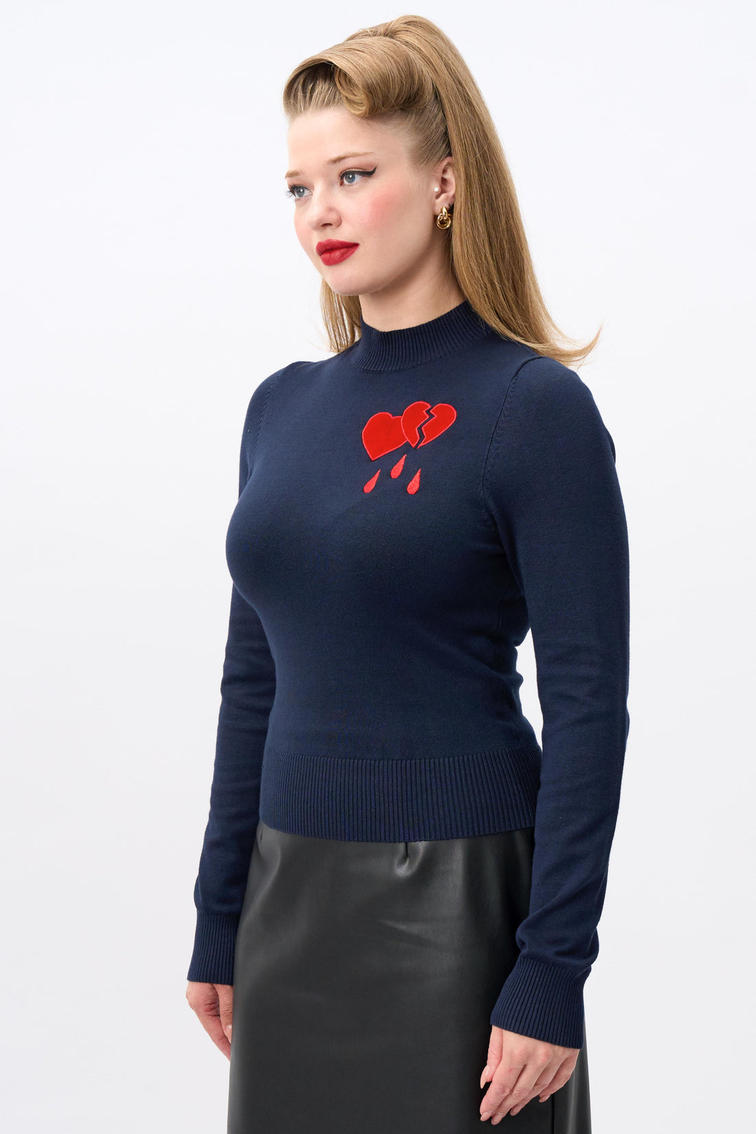 Heartbreaker Knitted Jumper