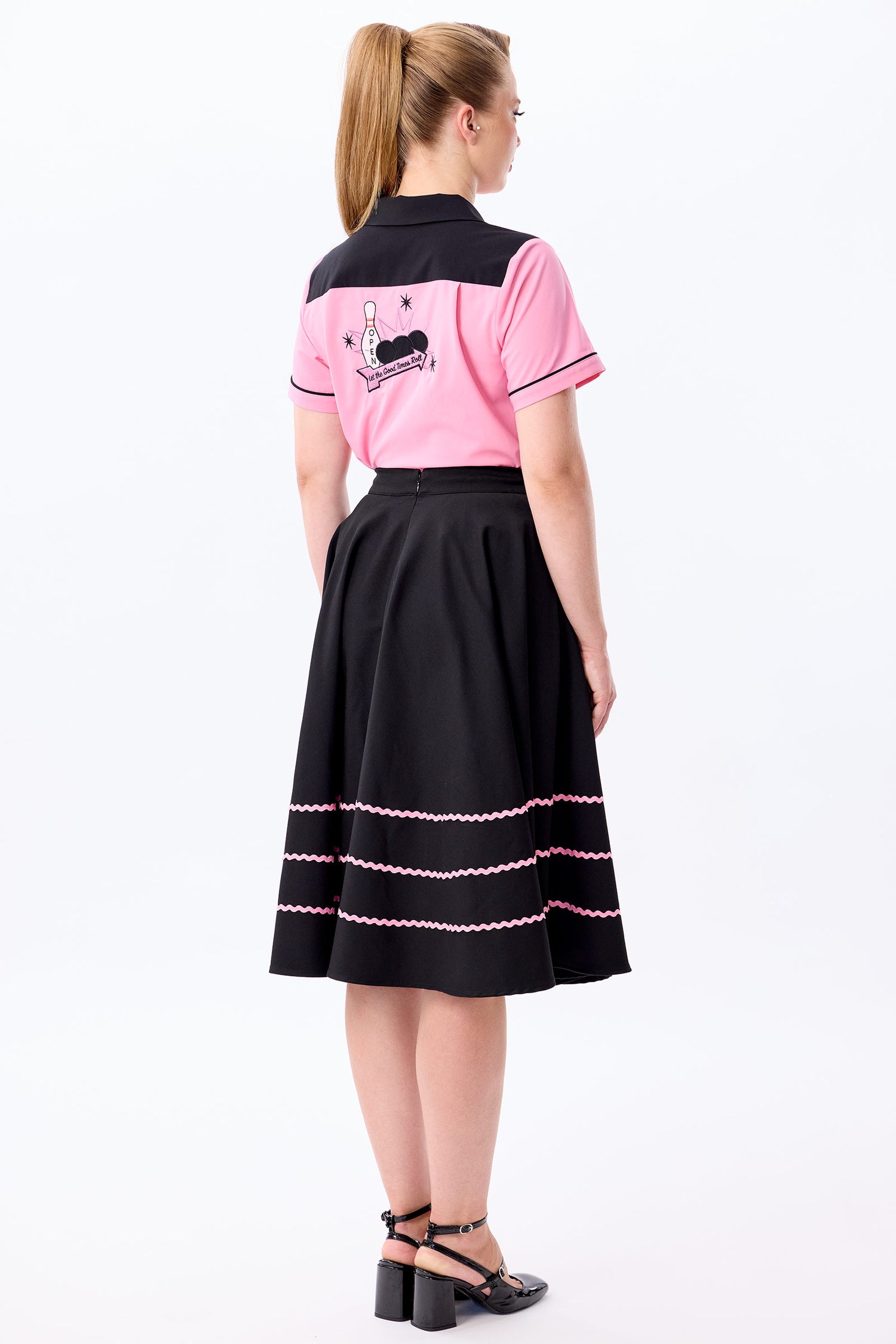 Milla Ric Rac Swing Skirt