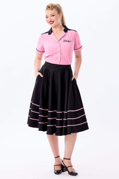 Milla Ric Rac Swing Skirt