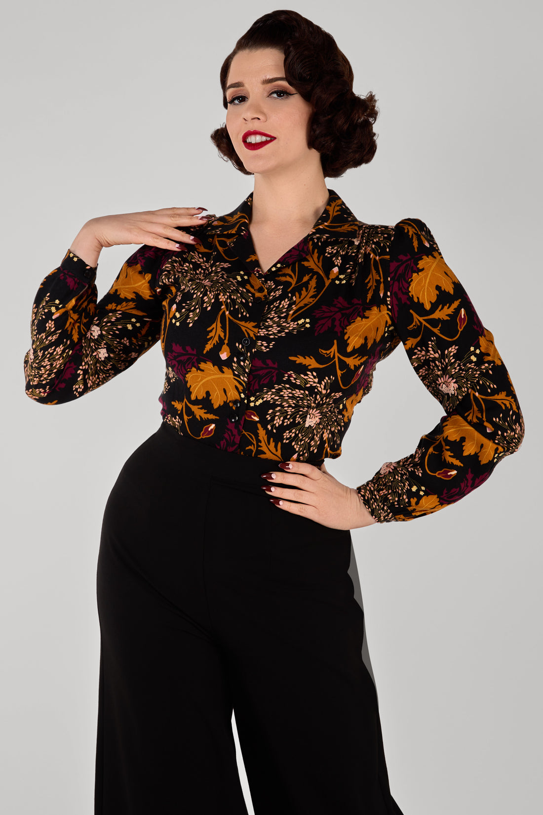 Pepper Gold Leaf Blouse