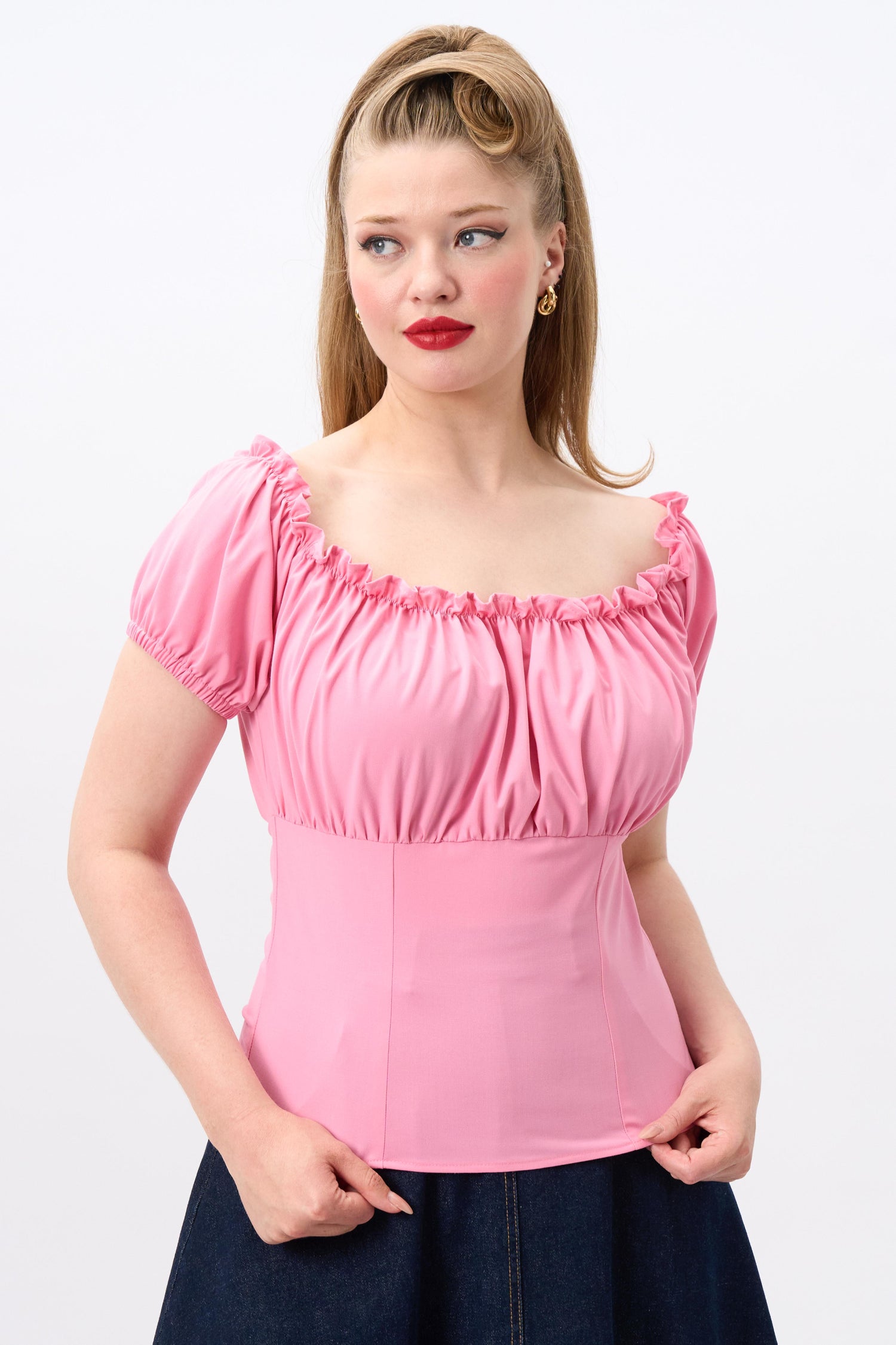 Viviana Pink Top