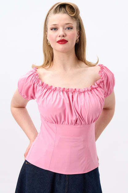 Viviana Pink Top