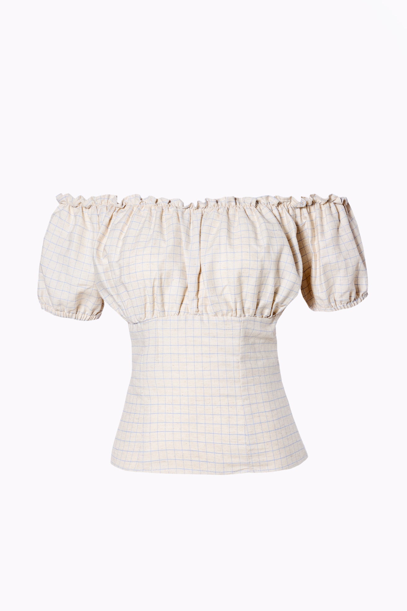 Viviana Grid Check Top Ocean