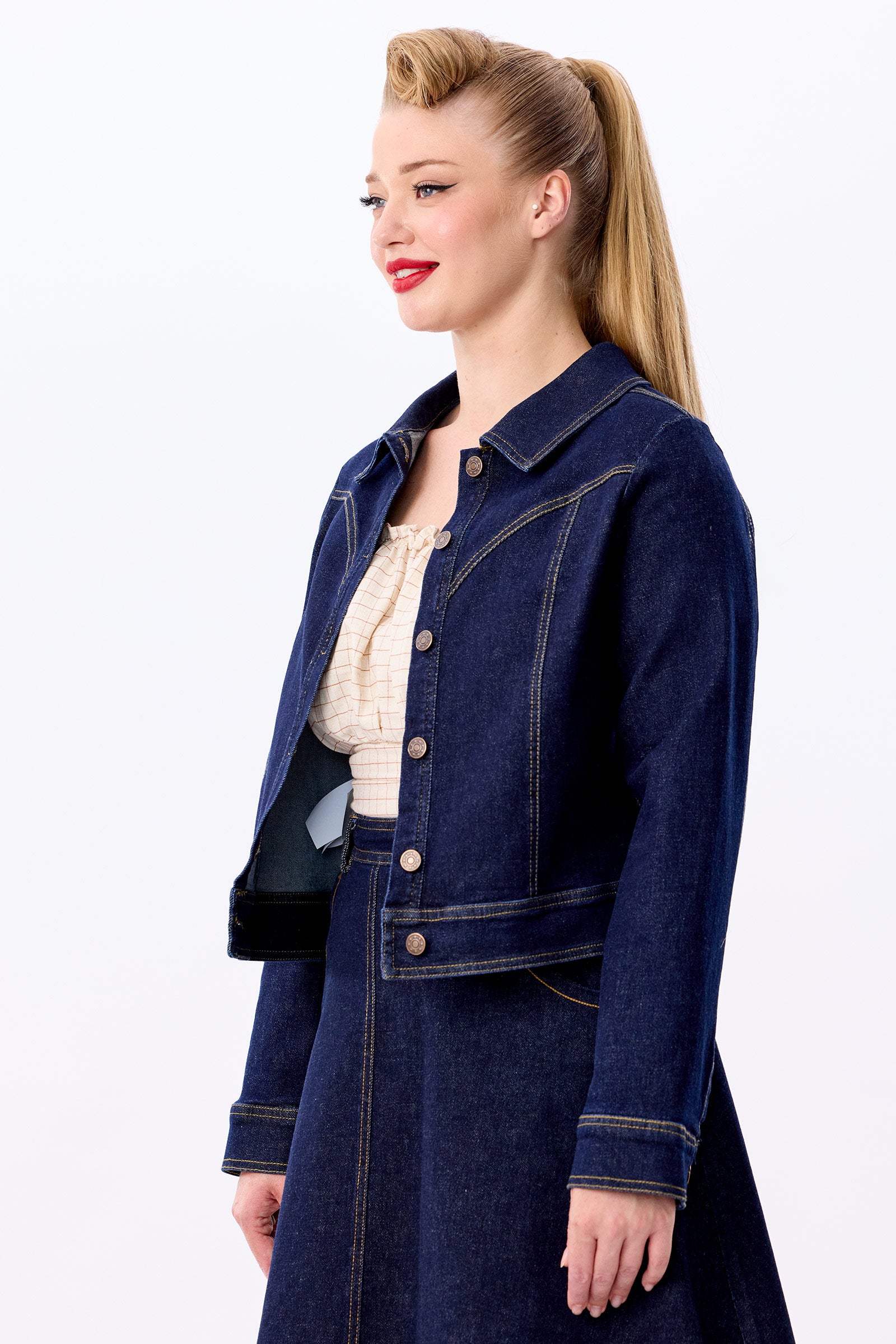 Daisy Denim Jacket