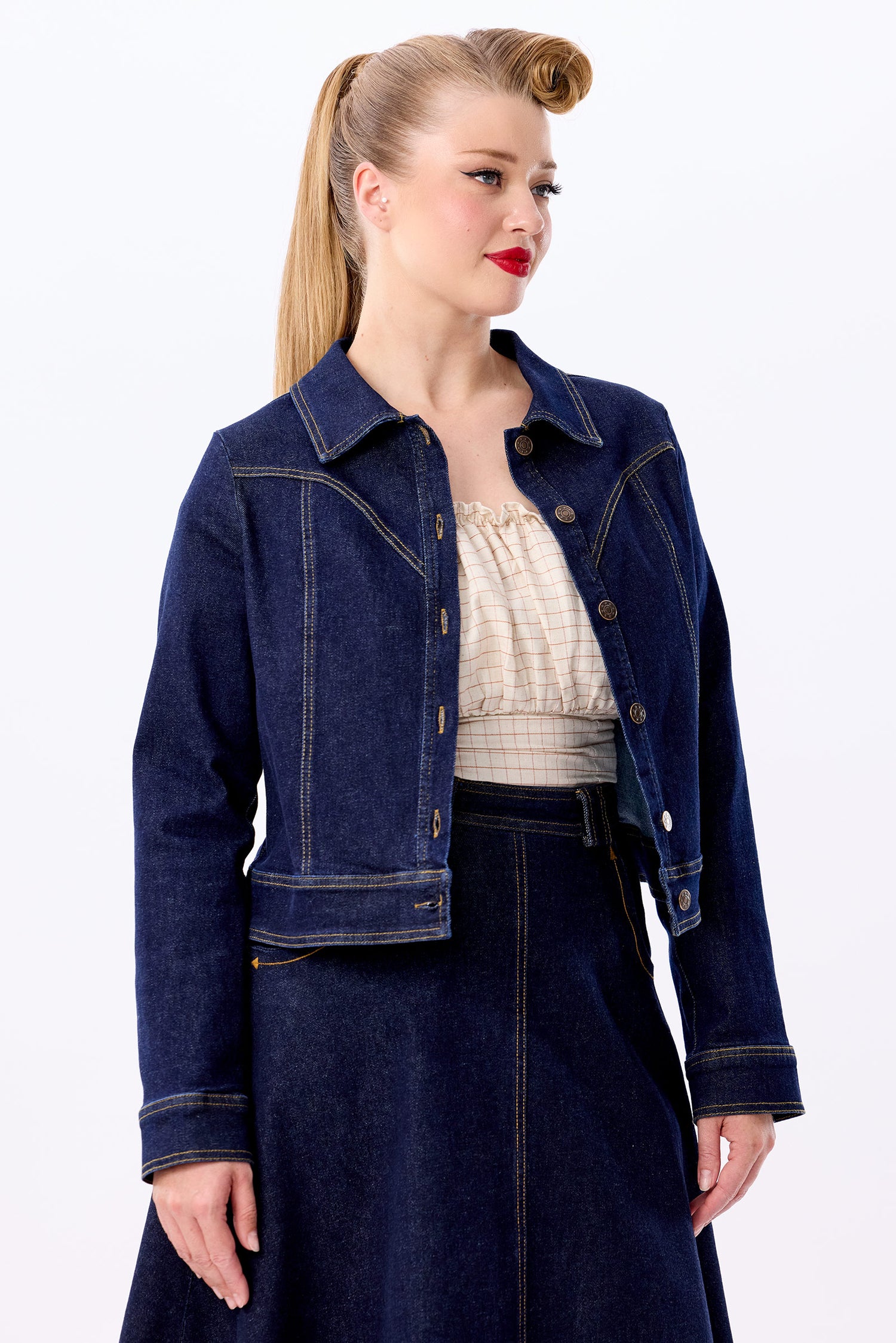 Daisy Denim Jacket