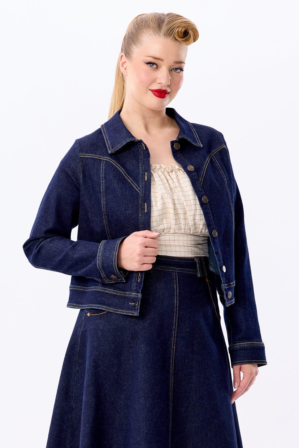 Daisy Denim Jacket